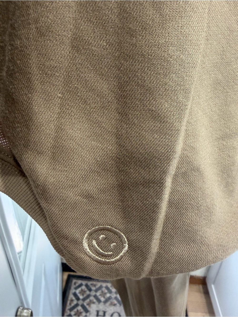 Dressed in LALA Brown Crewneck Sweatshirt - Picture 3 of 4